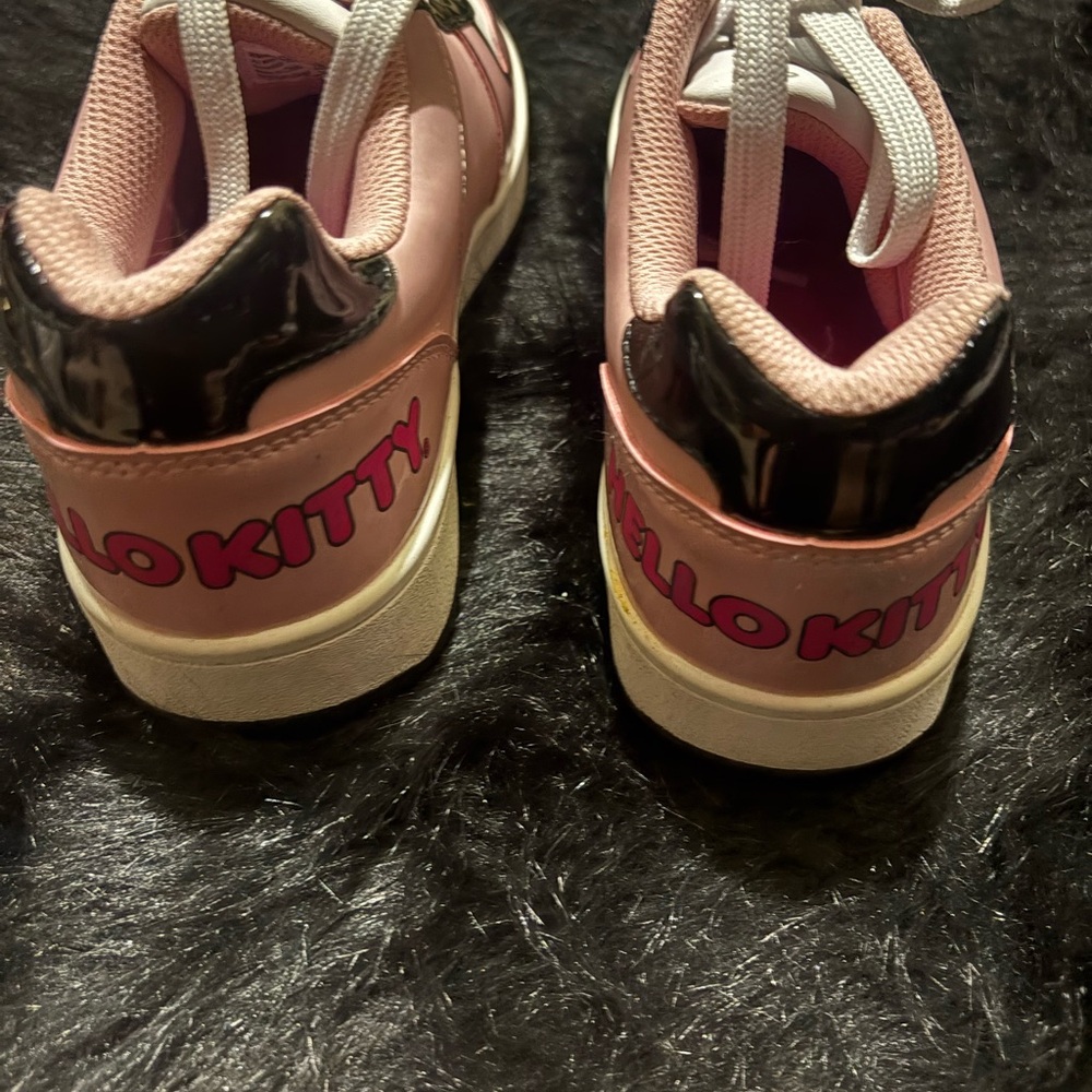Hello Kitty Pink and Black Athletic Shoes - Picture 3 of 3